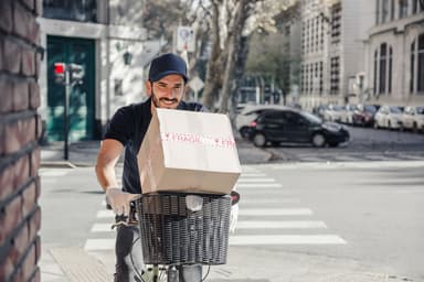 Illustration livraison express